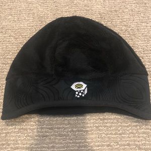 Wmn Mountain HardWear Black Polartec Fleece hat